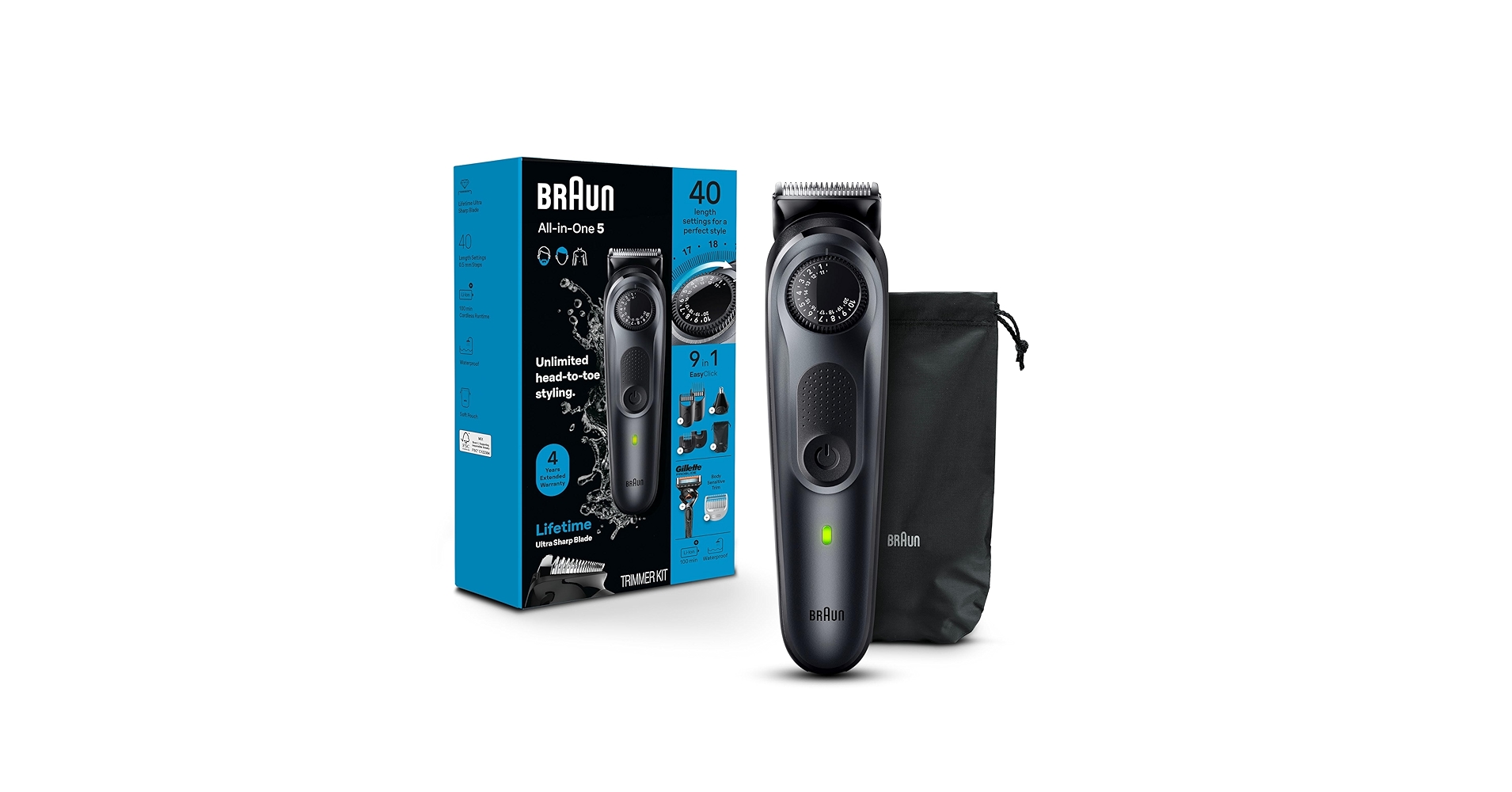 Amazon.com: Braun All-in-One Style Kit Series 5 5470, 9-in-1